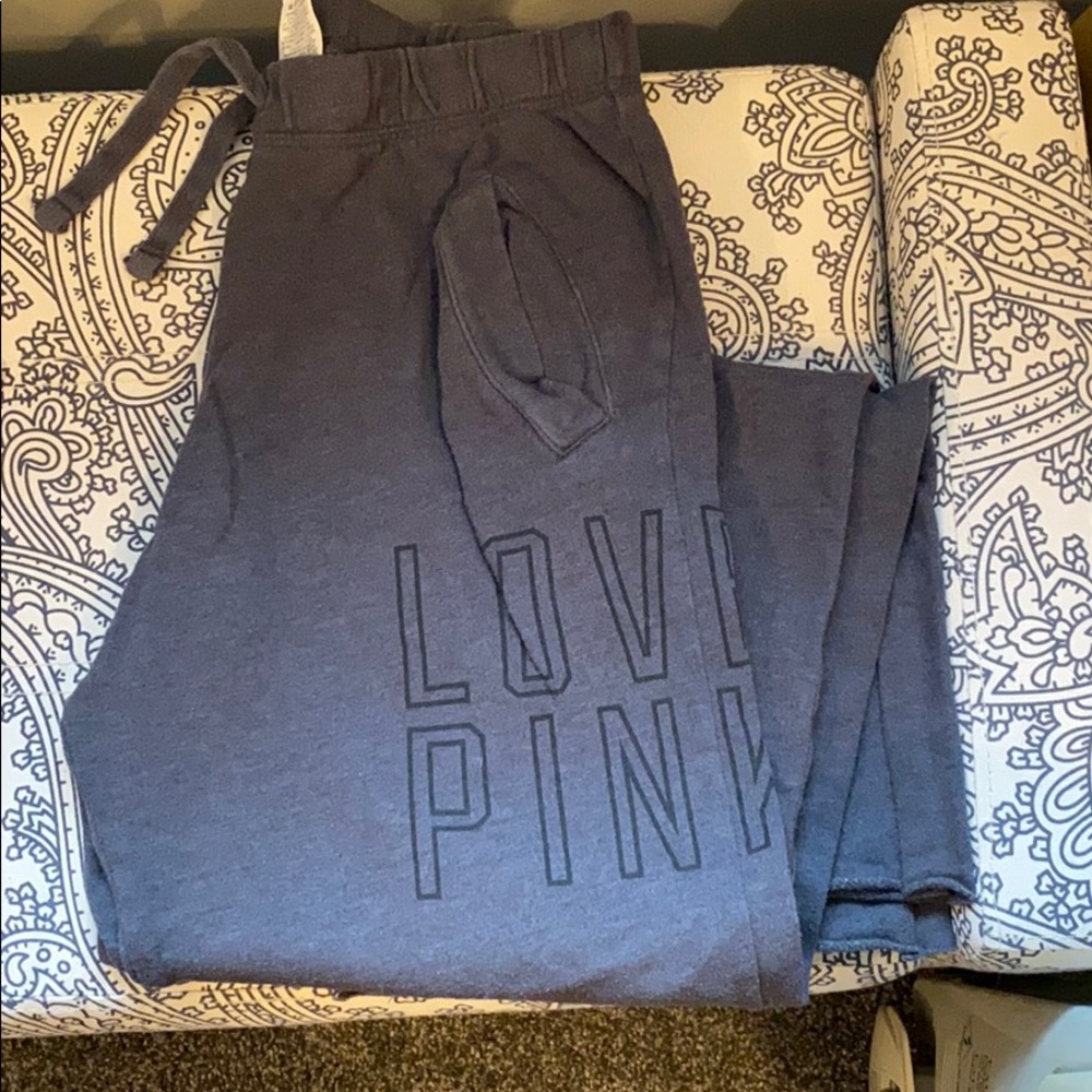 VS PINK gray sweatpants XS